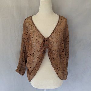 Audrey 3+1 Sheer Top